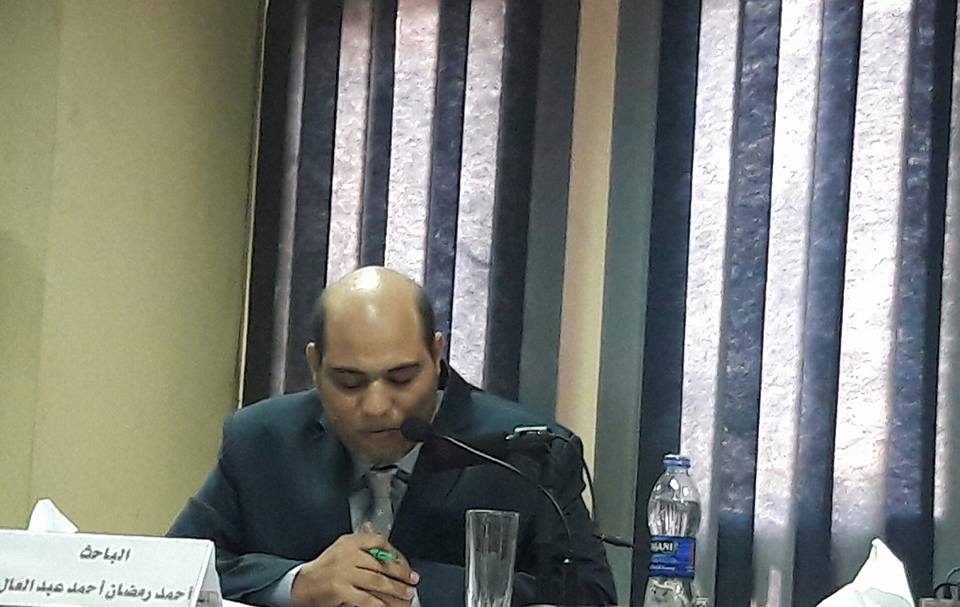 الدكتور أحمد رمضان من المحررين ورئيس التحرير ورئيس مجلس الإدارة بجريدة صوت الدعاة