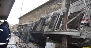 محطة رمسيس ، فيديوهات لحظة انفجار قطار محطة مصر من عدة كاميرات