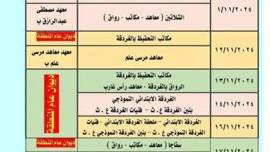 للعام الدراسي 1446هـ /2024-2025م