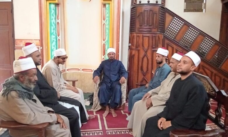 مقارئ السادة الأعضاء ببعض مساجد مديرية أوقاف الأقصر