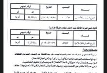 كلية اللغة العربية بالمنصورة، غدًا الأحد: انطلاق الامتحانات الشفهية لطلاب الفرقة الثالثة، شعبة: التاريخ والحضارة، بجانب امتحانات التخلفات